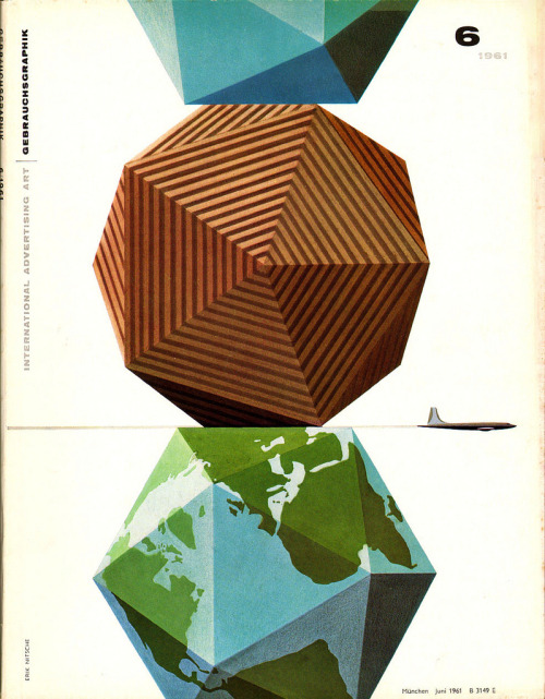 Erik Nitsche (1908 - 1998)Some show pieces of annual report covers from a Swiss-born American design