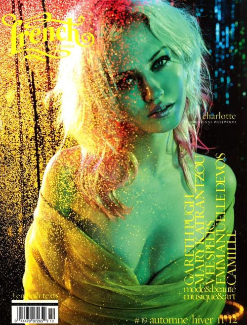 suicideblonde:  Charlotte Free on the cover of the French Revue De Modes #19 Fall/Winter 2011/2012 
