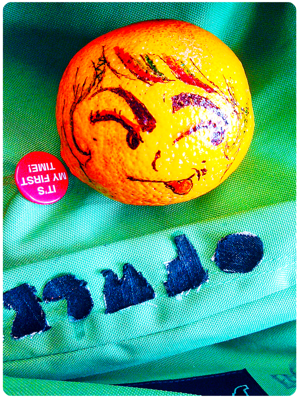I draw on fruit when I&rsquo;m bored in Algebra 2 guys