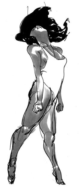 More drawings for my Dance Zine for APE, Table 723B! Drawn to Cat Power’s cover of “I Lost Someone”