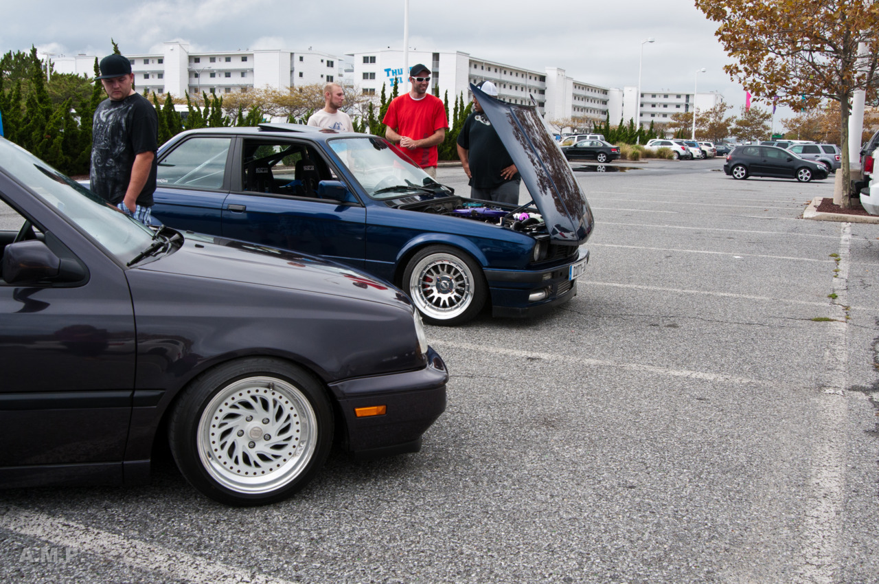 1trustfewfearnone:  darowdyaudi’s custom wheels are perfect and his remote turbo