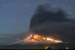 decimalsanddollars:  Thunderstorm in a volcano 