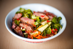 skeletales:  Vietnamese Beef Salad by Tommy