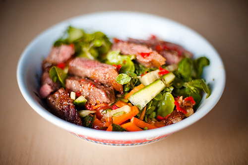 skeletales:  Vietnamese Beef Salad by Tommy Ga-Ken Wan 