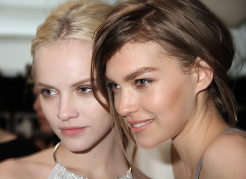 beautyful-faces:  Ginta Lapina and Arizona Muse 