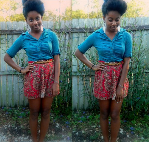 olivexbranch:Moon and the Starstop: Marshall’sskirt: Rue 21@blackandkilling #BGKI