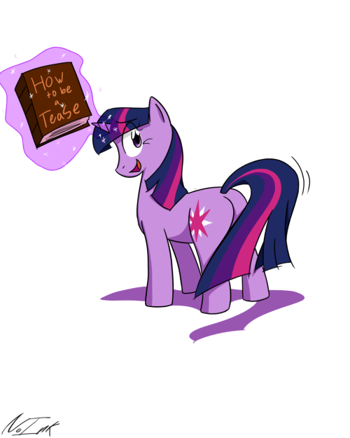 noinkplease:  This is for JJ for being such a tease when it comes to drawing ponies.  HAHA!