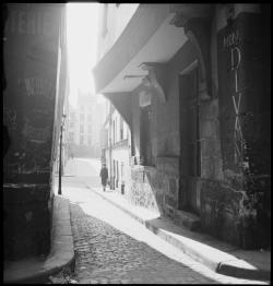 Liquidnight:  Marcel Bovis Rue Du Grenier Sur L’eau Paris, 1943 [From The Réunion