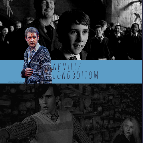 chamberofweasleys-blog:  HARRY POTTER ALPHABET ϟ  → N of Neville Longbottom“It