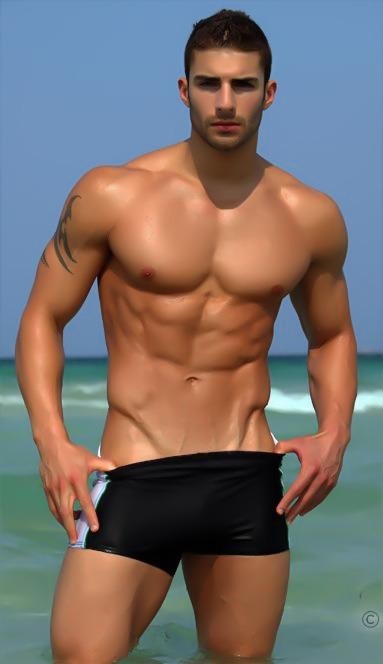 gaymusclehunks:  Hot Muscle hunk provided by @easytigerstore «—-follow them NOW!
