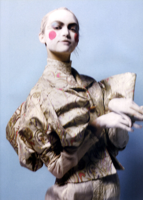 Think Pink, Vogue Italia April 2005 by Steven Meisel