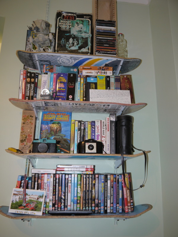 fuckyeahmk1s:  volkspirate-jim:  This is our shelving. I need to make some more soon.