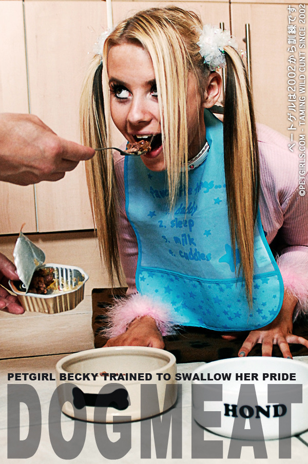 petgirlsdotcom:  For fans of tender young flesh..more of thimble headed bimbo Becky