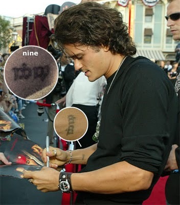 LOTR cast matching tattoos 