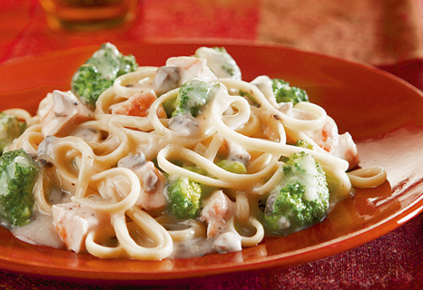 I want me some chicken broccoli alfredo