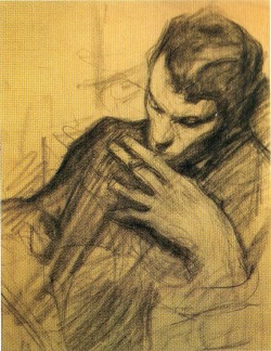 cobinthebay:  Leonid Pasternak, Portrait