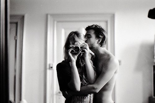 an0m0ly:  Trying to break her concentration.  He is an expert at it.