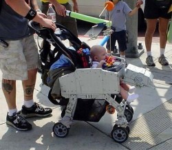 funny-pictures-uk:  Best stroller ever -