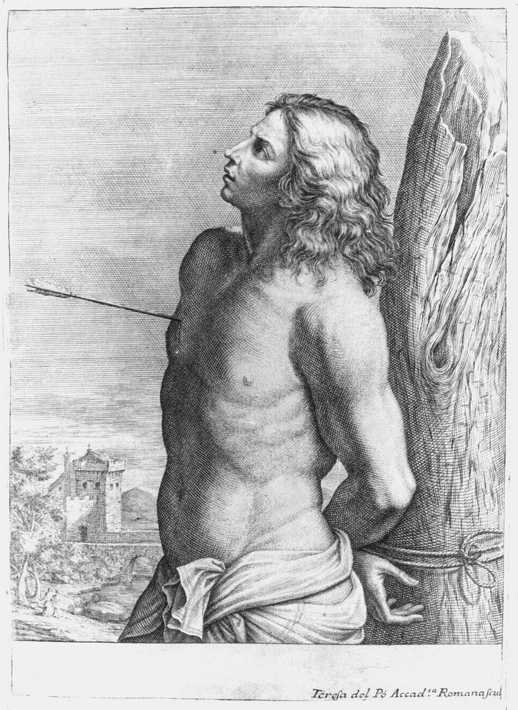 necspenecmetu:  Teresa del Po, Saint Sebastian, c. 1684