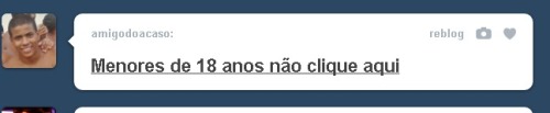    COMO SE ALGUÉM FOSSE RESPEITAR.   