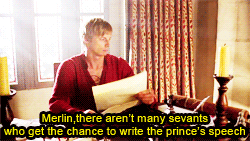 nymphadoras: #Merlin is actually a show about two big teenage girls set in the medieval time fawning