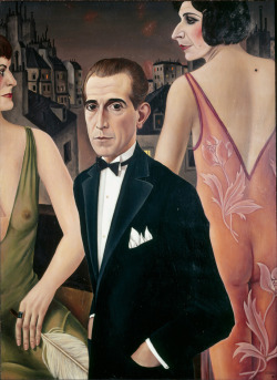 missfolly:  Count St. Genois d’Anneaucourt, 1927 Christian Schad 