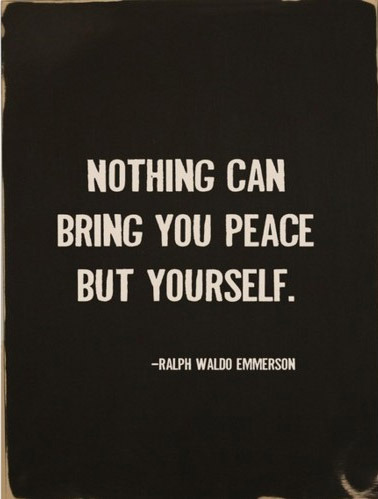 philosophy-of-compassion:  We can never obtain peace in the outer world until we make peace with ourselves -Dalai Lama 