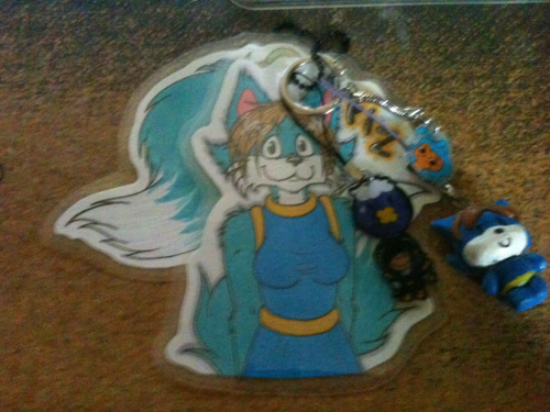 Badges n straps made for me
