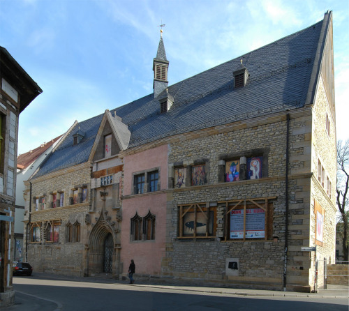 Old Erfurt university from the XIV century