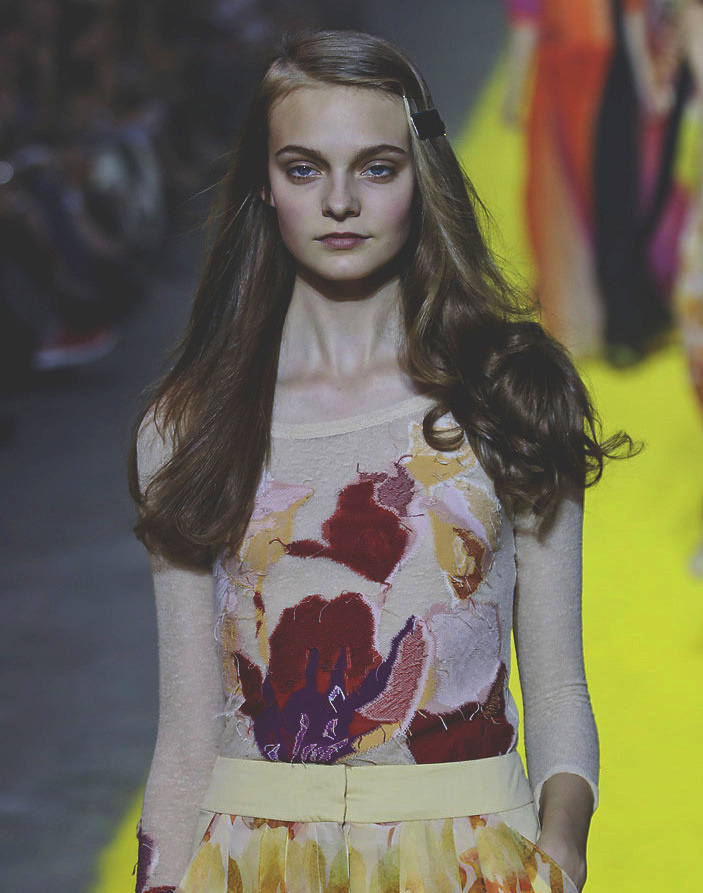 Nimue Smit @ Sonia Rykiel Spring 2012