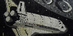 itsfullofstars:  Space shuttle mosaic made