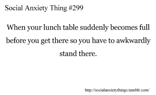 Social Anxiety Things