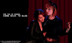 quinnisgay:  boomboombooom:  can you guys tell how bored I was? :D spend my free day on youtube, phone, and making kinda-punk!faberry :D ugh, this is the only photoset where I could use two 500px gifs. so the first ones are actually the small ones, then