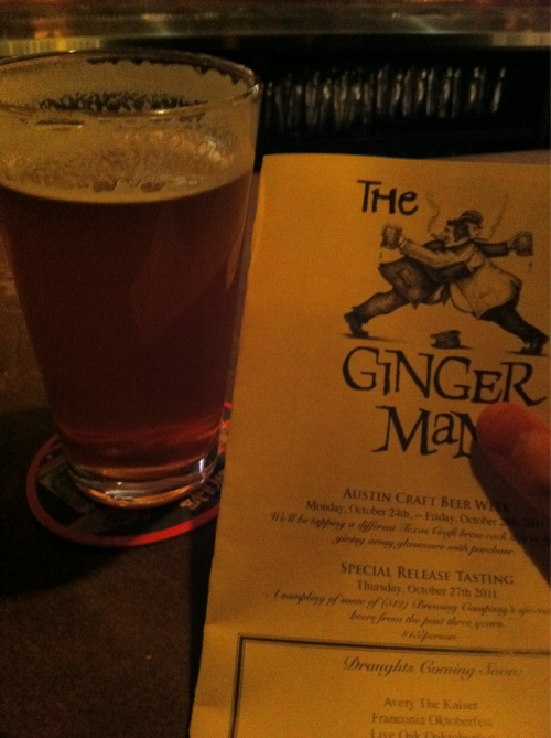 St Arnold’s Elissa @ The Ginger Man last night.