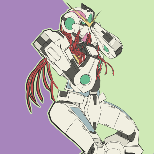 ohhicas:remember when Iand then I decided to say fuck it to gundam proportions and just use poorly c