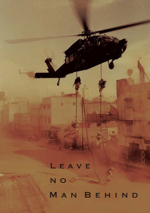victran:  October 3rd. Mogadishu, Somalia  No man was to be left behind. and we will never forget. everyone comes home, leave no man behind. 