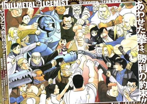 scream-of-existence:I love Fullmetal Alchemist. For me it’s the best manga ever written.Maaaan, I ju