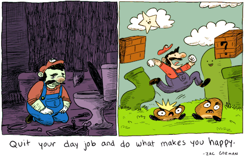idrawnintendo:  I think I finally realized the moral of Super Mario Bros. 