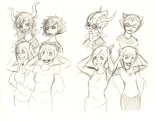 My main go-tos of Homestuck awesome~ And main sources for my madness of it.Us showing love of some o