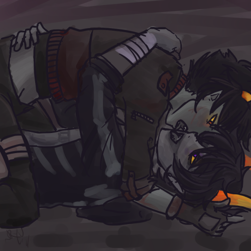 ryu-gemini: ohmanohmanohman Gamz/kk is still like one of my fav. pairings. fffffffffffff Zombiestuck