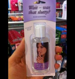 steph88m:  HAHAHAHAH WTF! WAS THAT SLUTTY? HAND SANITIZER :-/ 