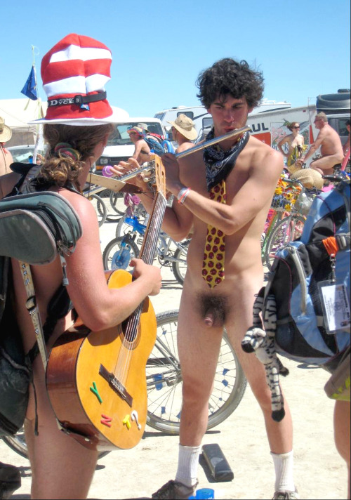 temple-of-apollo:  NAKED MEN OF THE BURNING MAN FESTIVAL: Hot dicks everywhere