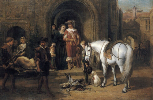 Return of the Hunting Party by George Earl