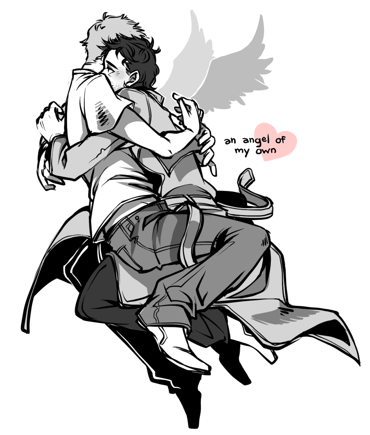 mightier:  an angel of my ownFluff really is therapeutic…  For Lain, since she