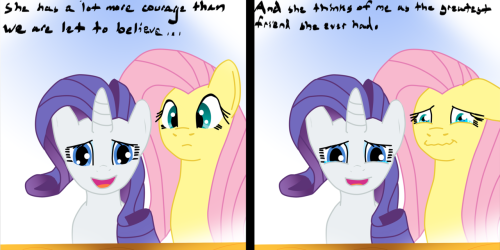 rarityandflutterragereplies:  ((A more legible version of the previous one.)) ((- To understand who is Rose Papillone, one must read “Rarity’s Magic Book” by Buttersc0tchSundae. I warn you, however, it is a bit… Cloppy…))  Oh~ My heart <3