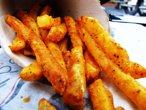 miss-swagga:Greasy heaven on earth ♥ = Checkers FriesI want this and a milkshake SO bad right now 