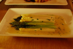 Local Asparagus & House Honey Butter