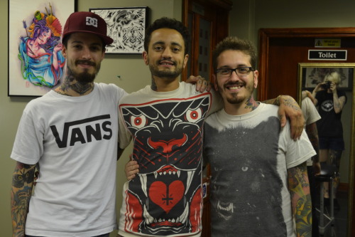 ahistoryofweedcraft:  Jelle, Francisco, Tutti (and Me) 