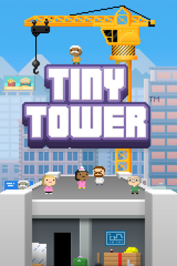 hipsters-rocks-rebel:  First thing I do everyday on iPhone.   Current Obssession!!! Tiny Tower!!