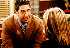mentalgeller:  Rachel is pregnant: the many faces of Ross Geller. 